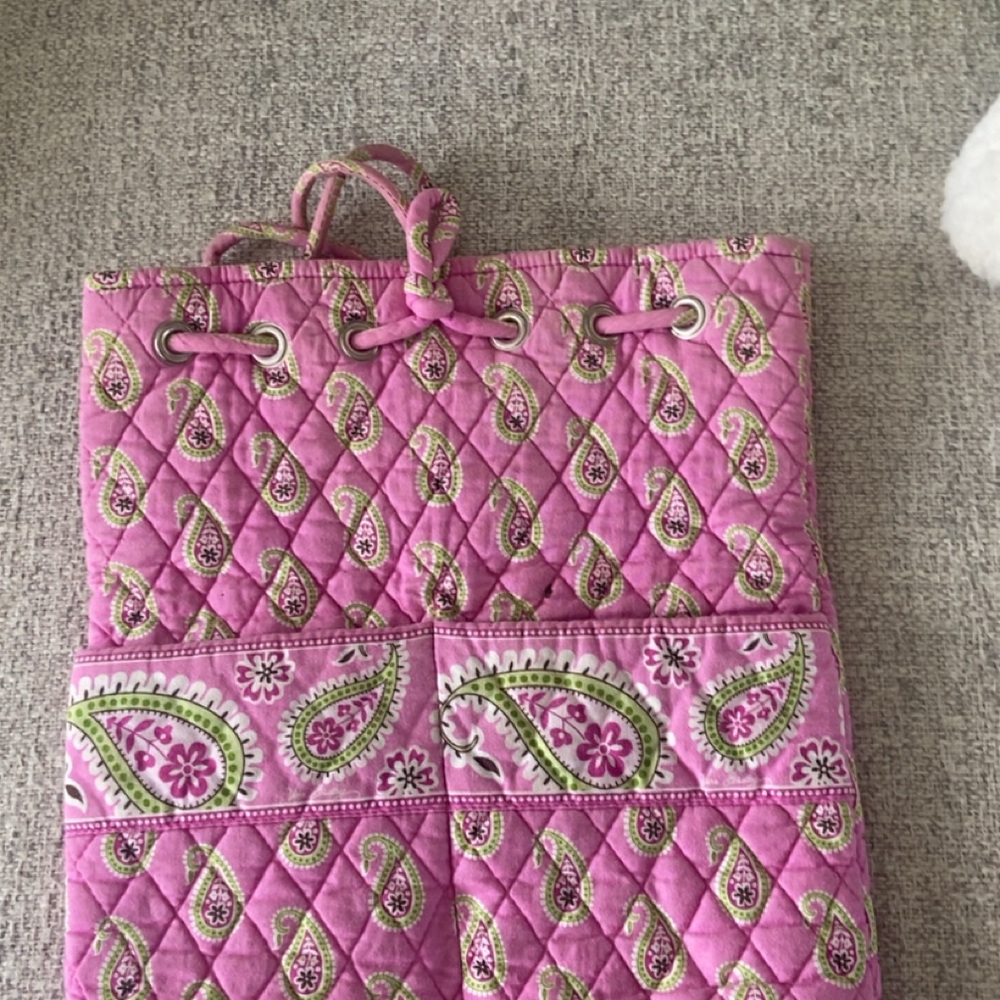 Vera Bradley Pink Paisley Quilted Tote